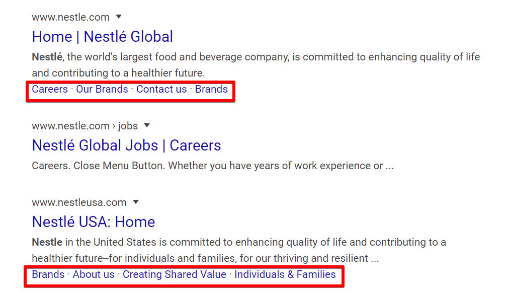 multiple-one-line-sitelinks-in-one-serp.png